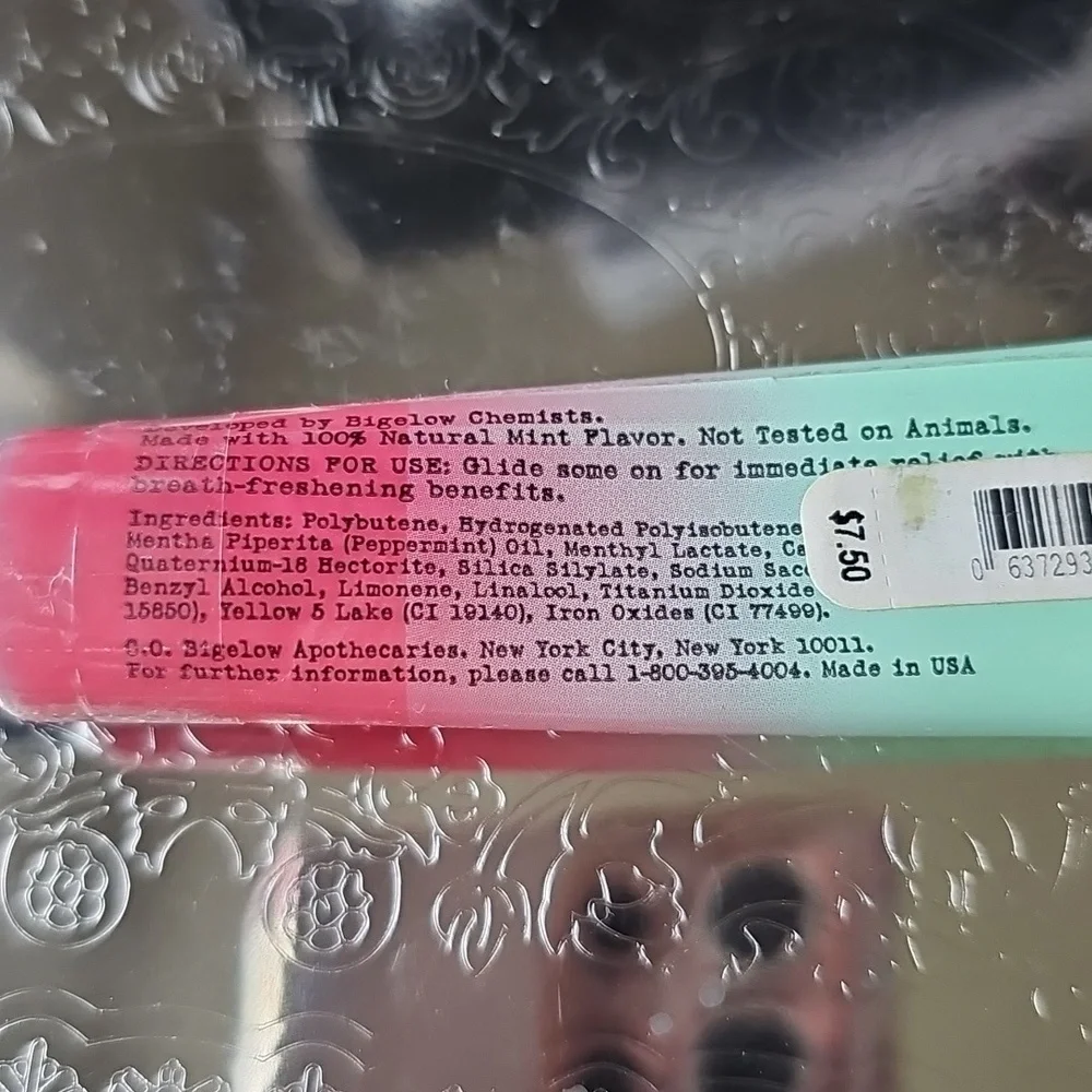 New CO Bigelow Mentha Lip Tint - Magenta Mint - Sealed - Discontinued